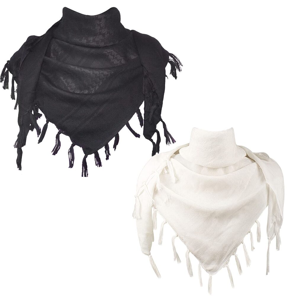 4551 Cotton Shemagh Keffiyeh Tactical Desert Scarf Neck Head Wrap